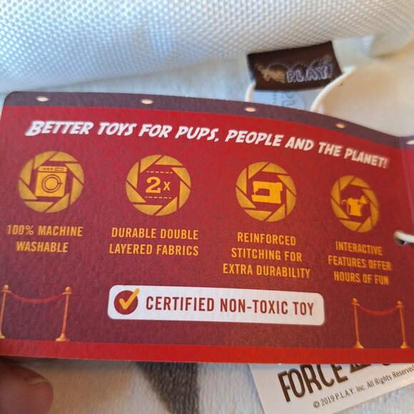 P.L.A.Y.'s Hollywoof Cinema 3-Dog Glasses Fun Dog Toy New Squeaks Crinkle - Picture 7 of 12